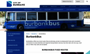 Burbankbus.org thumbnail