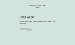 Burberry-blacklabel.com thumbnail
