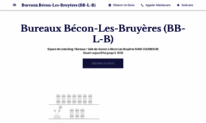 Bureaux-becon-les-bruyeres.business.site thumbnail