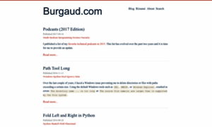 Burgaud.com thumbnail