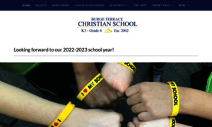 Burgeterracechristianschool.org thumbnail