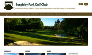 Burghleyparkgolfclub.co.uk thumbnail