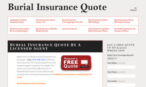 Burialinsurancequote.us thumbnail