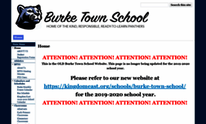 Burke.cnsuschools.org thumbnail