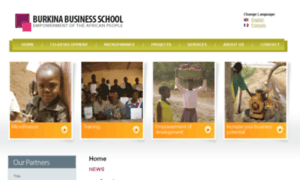 Burkina-businessschool.com thumbnail