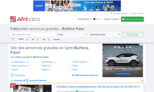 Burkinafaso.afribaba.com thumbnail