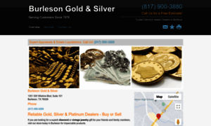 Burlesongoldandsilver.net thumbnail