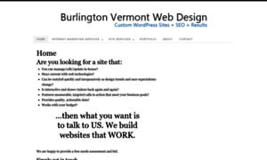 Burlingtonvermontwebdesign.com thumbnail
