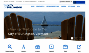 Burlingtonvt.gov thumbnail