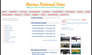 Burmanationalnews.net thumbnail