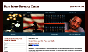 Burn-injury-resource-center.com thumbnail