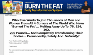 Burn-the-fat.blog-money-wiki.com thumbnail