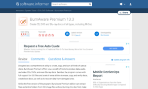 Burnaware-premium.informer.com thumbnail