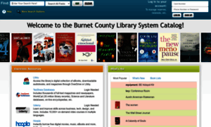 Burnetcountylibrary.org thumbnail