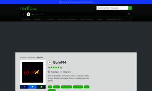 Burnfm.radio.de thumbnail