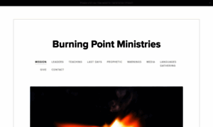 Burningpointministries.com thumbnail