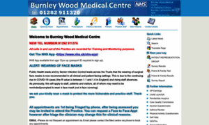 Burnleywoodmedicalcentre.co.uk thumbnail