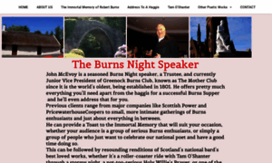 Burnssupperspeaker.co.uk thumbnail