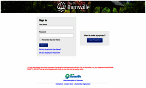 Burnsvillemn.billtrust.com thumbnail