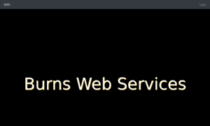 Burnswebservices.com thumbnail