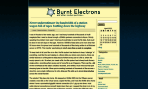 Burntelectrons.org thumbnail