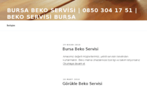 Bursa-beko-servisi.com thumbnail