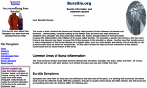 Bursitis.org thumbnail