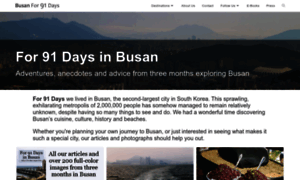 Busan.for91days.com thumbnail