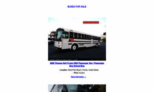 Buses-forsale.com thumbnail