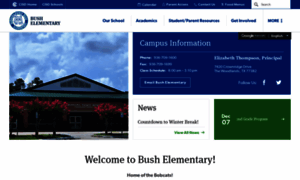 Bush.conroeisd.net thumbnail