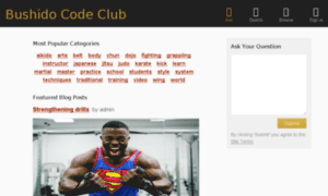 Bushidocodeclub.com thumbnail