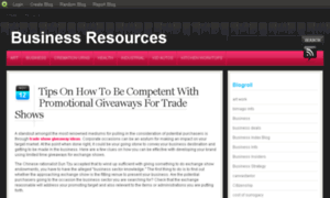 Businesresources.blog.com thumbnail