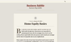 Business-babble.com thumbnail