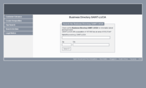 Business-directory-saint-lucia.com thumbnail