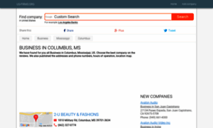 Business-in-columbus-ms.us-firms.org thumbnail