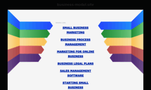 Business-model.site thumbnail