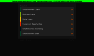 Business-opportunities.com thumbnail