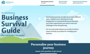 Business-survival-guide.ird.govt.nz thumbnail