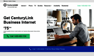 Business.centurylink.com thumbnail