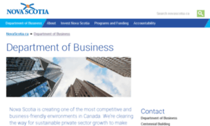 Business.novascotia.ca thumbnail