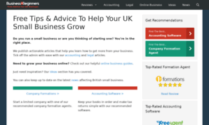 Business4beginners.co.uk thumbnail