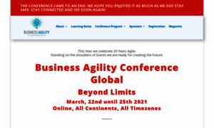 Businessagilityconference.global thumbnail