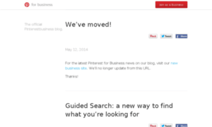 Businessblog.pinterest.com thumbnail