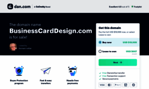 Businesscarddesign.com thumbnail