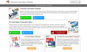 Businesscardmakersoftware.com thumbnail