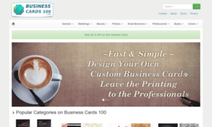 Businesscards100.com thumbnail