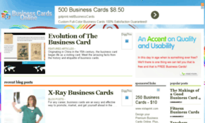 Businesscardsonline.com thumbnail