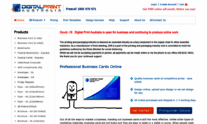 Businesscardsonline.net.au thumbnail