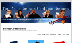 Businesscardtobusiness.com thumbnail