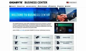 Businesscenter.gigabyte.us thumbnail